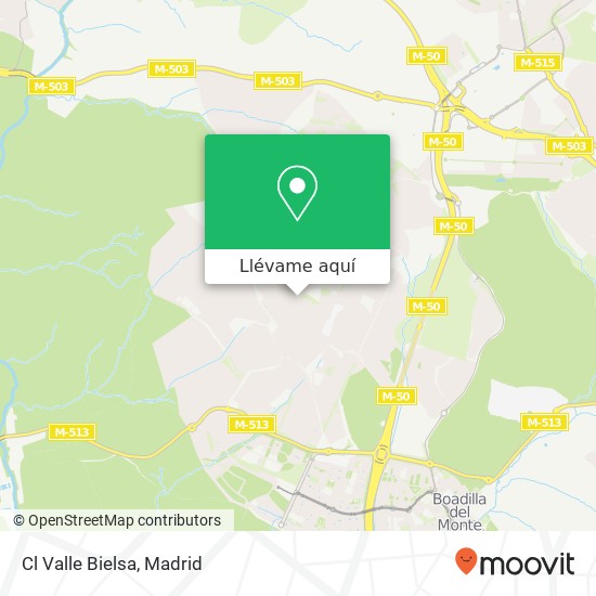 Mapa Cl Valle Bielsa