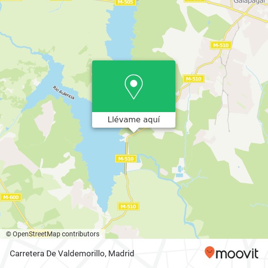 Mapa Carretera De Valdemorillo