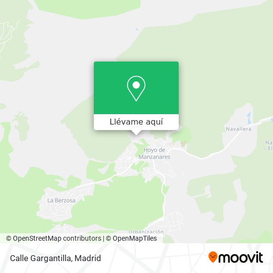 Mapa Calle Gargantilla