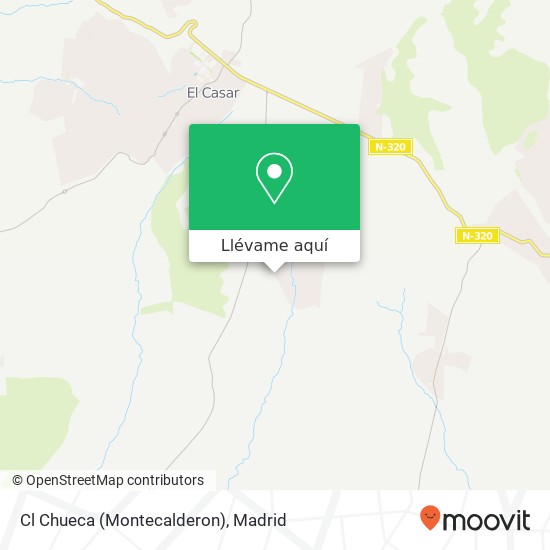 Mapa Cl Chueca (Montecalderon)