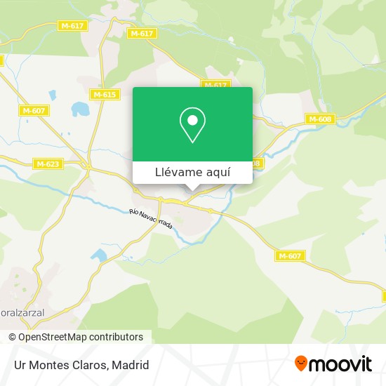 Mapa Ur Montes Claros