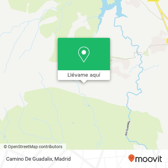 Mapa Camino De Guadalix