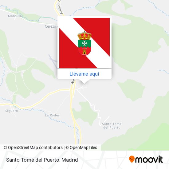 Mapa Santo Tomé del Puerto