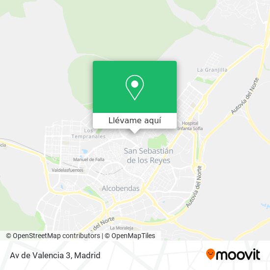 Mapa Av de Valencia 3