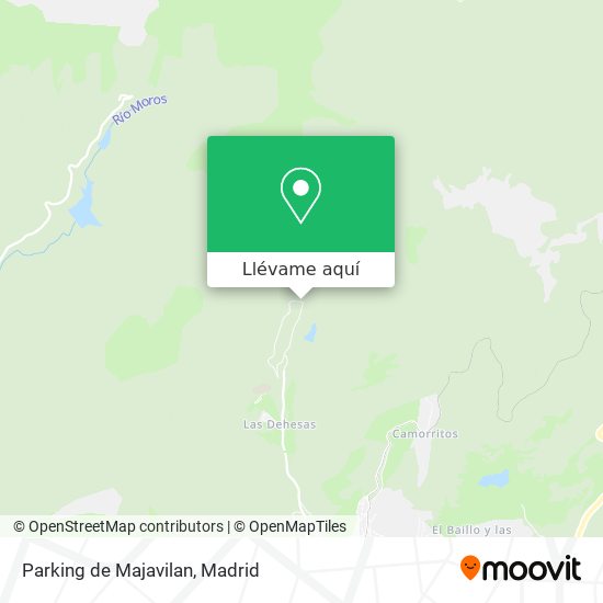 Mapa Parking de Majavilan