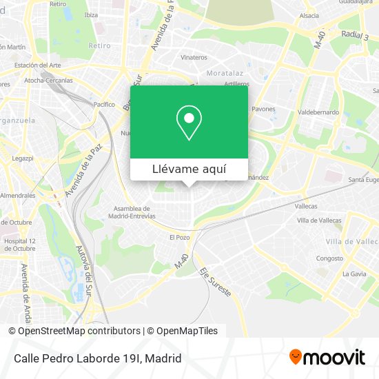 Mapa Calle Pedro Laborde 19I
