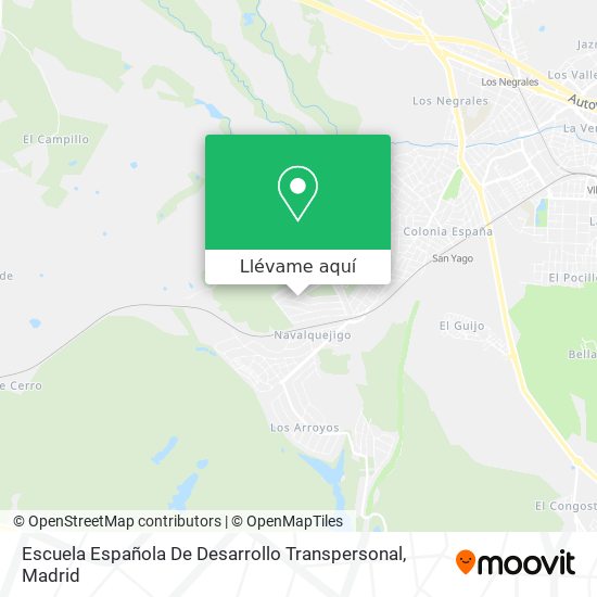 Mapa Escuela Española De Desarrollo Transpersonal