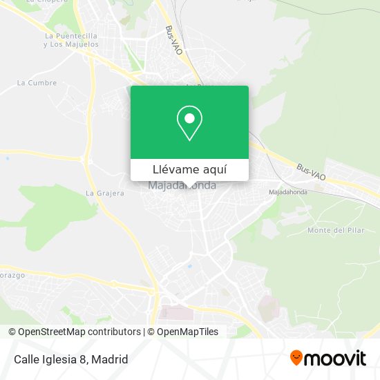 Mapa Calle Iglesia 8