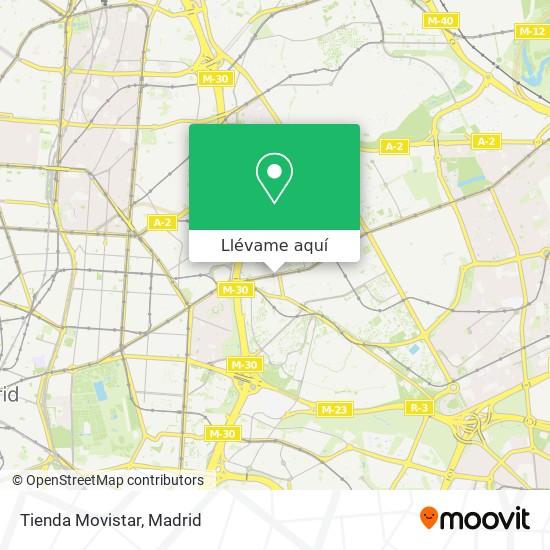 Mapa Tienda Movistar