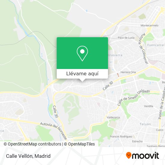Mapa Calle Vellón