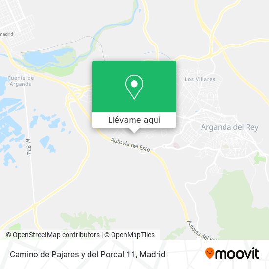 Mapa Camino de Pajares y del Porcal 11