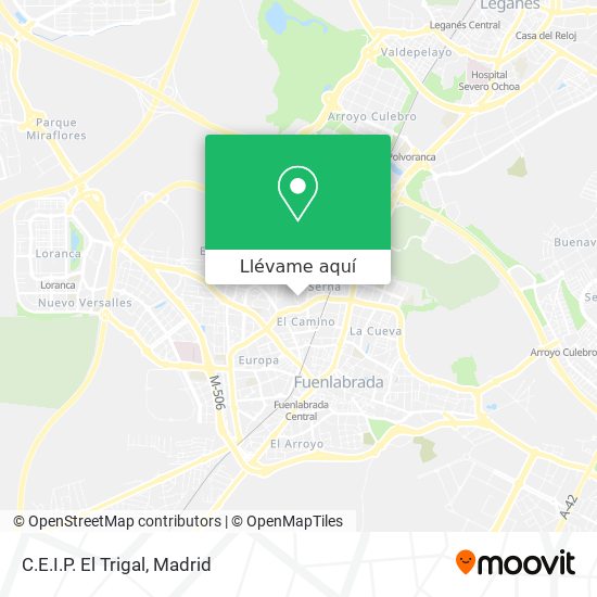 Mapa C.E.I.P. El Trigal