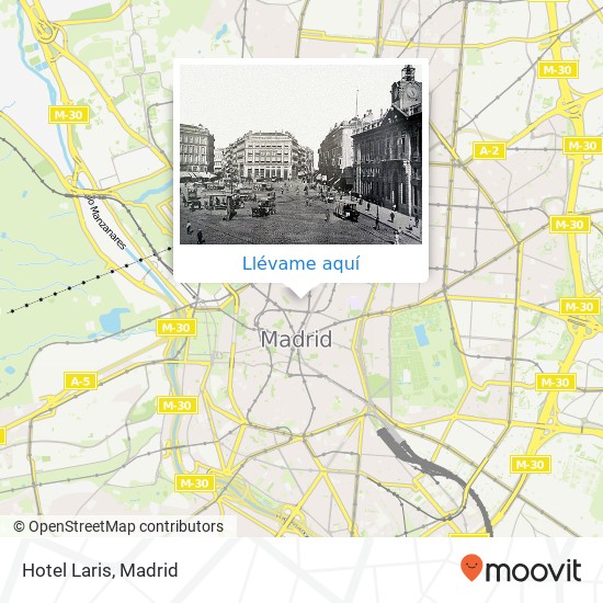 Mapa Hotel Laris