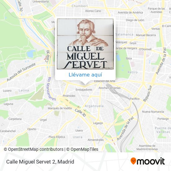 Mapa Calle Miguel Servet 2
