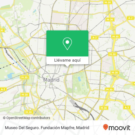 Mapa Museo Del Seguro. Fundación Mapfre