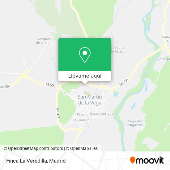 Mapa Finca La Veredilla
