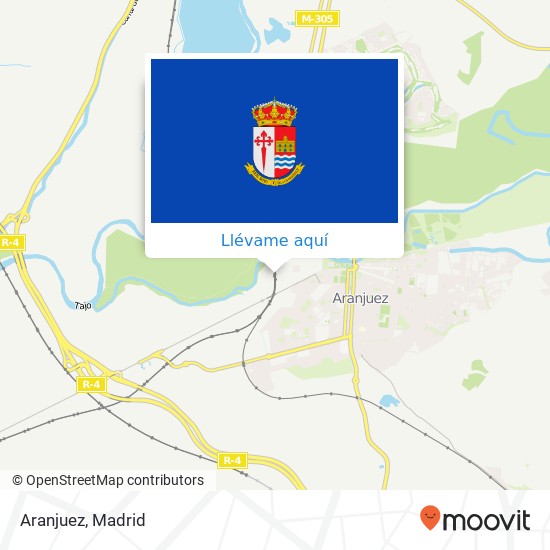 Mapa Aranjuez