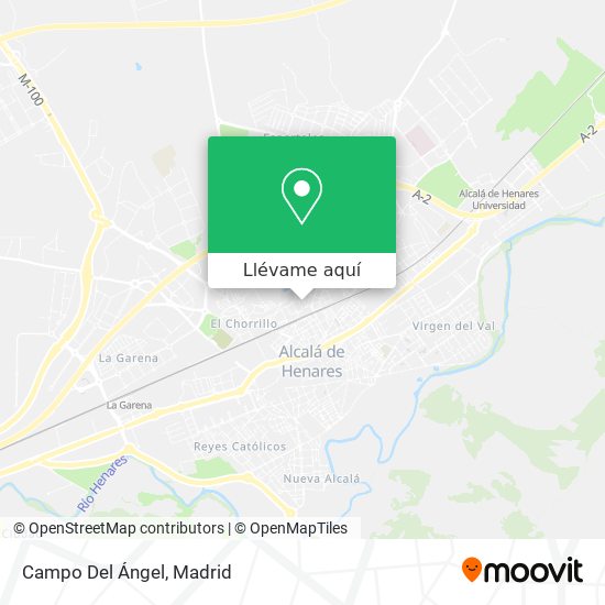 Mapa Campo Del Ángel