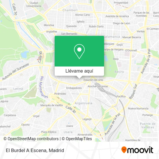 Mapa El Burdel A Escena