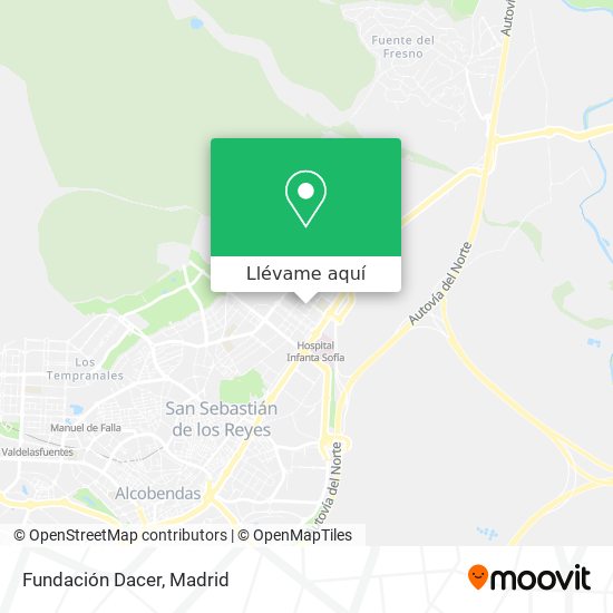 Mapa Fundación Dacer