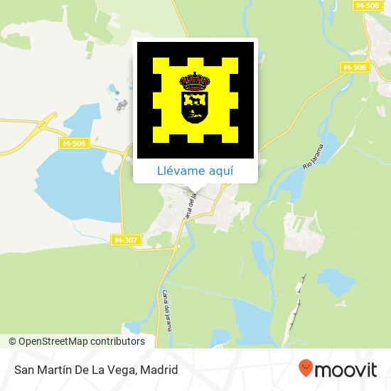 Mapa San Martín De La Vega