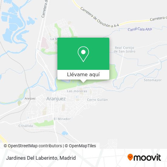 Mapa Jardines Del Laberinto
