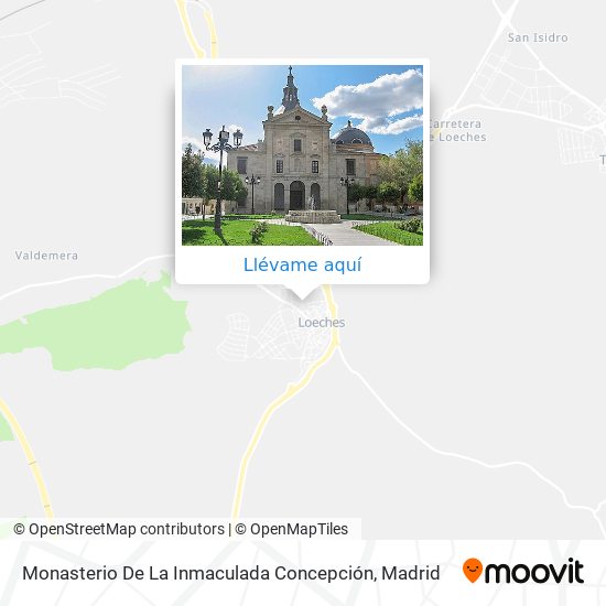 Mapa Monasterio De La Inmaculada Concepción