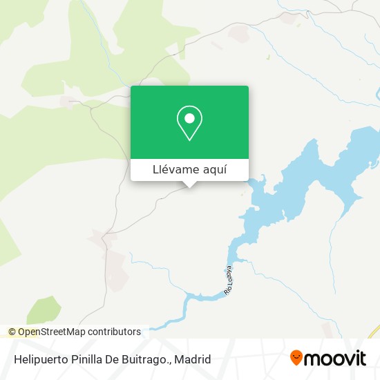 Mapa Helipuerto Pinilla De Buitrago.
