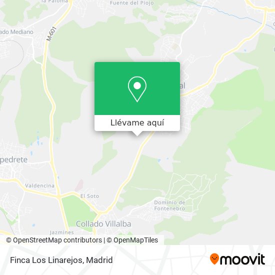 Mapa Finca Los Linarejos