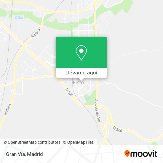 Mapa Gran Vía