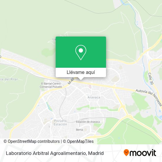 Mapa Laboratorio Arbitral Agroalimentario
