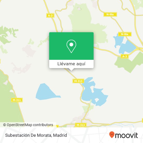 Mapa Subestación De Morata