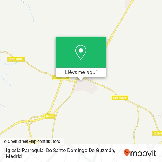 Mapa Iglesia Parroquial De Santo Domingo De Guzmán