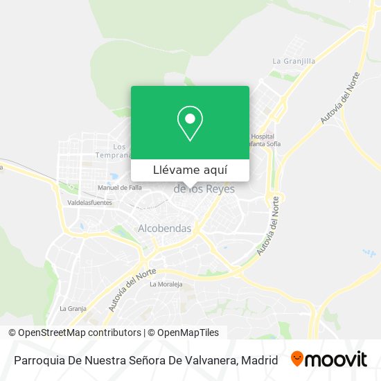 Mapa Parroquia De Nuestra Señora De Valvanera