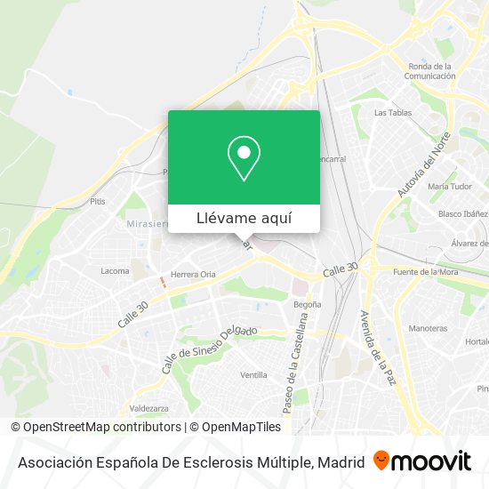 Mapa Asociación Española De Esclerosis Múltiple
