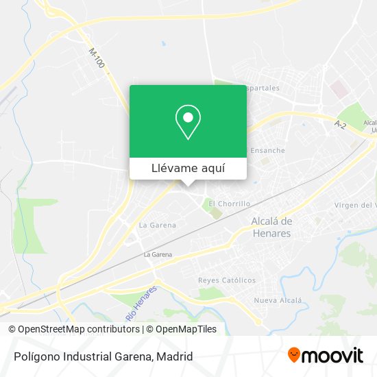 Mapa Polígono Industrial Garena