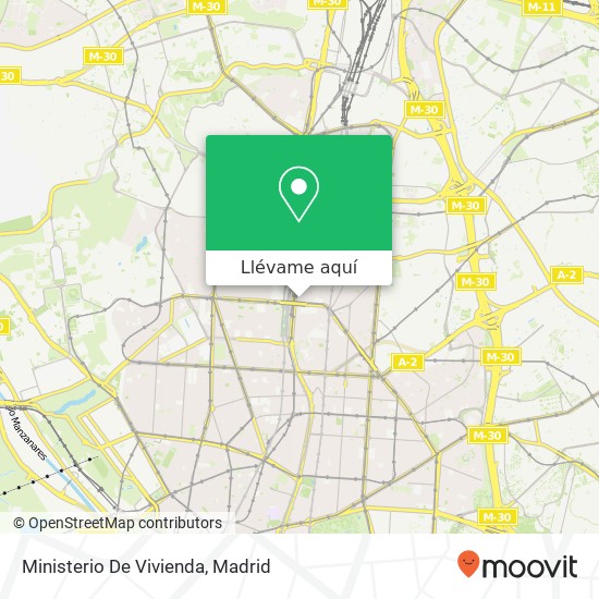 Mapa Ministerio De Vivienda