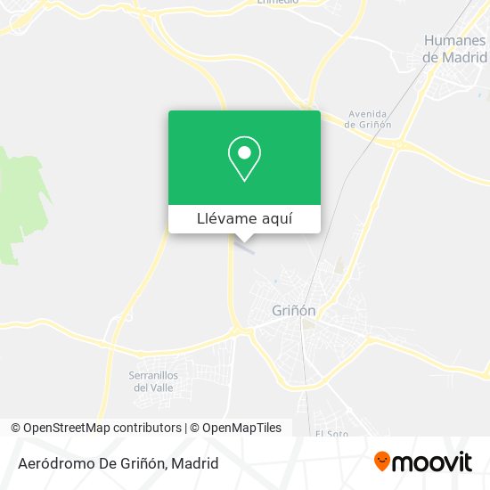 Mapa Aeródromo De Griñón