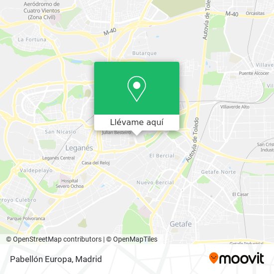 Mapa Pabellón Europa