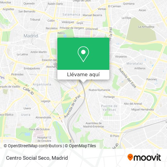 Mapa Centro Social Seco