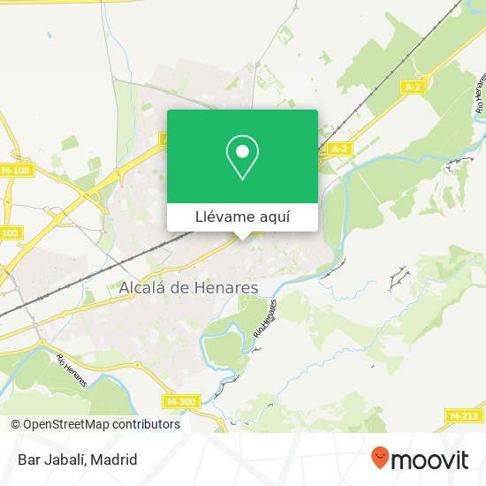 Mapa Bar Jabalí