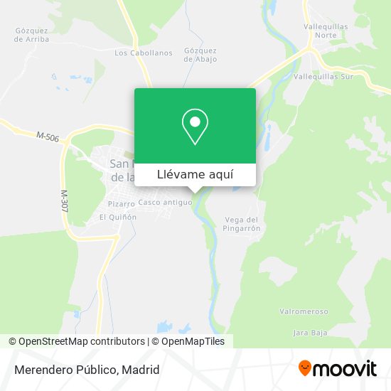 Mapa Merendero Público