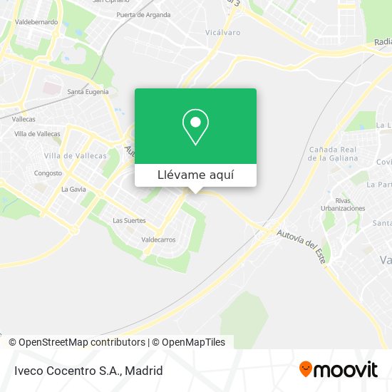 Mapa Iveco Cocentro S.A.