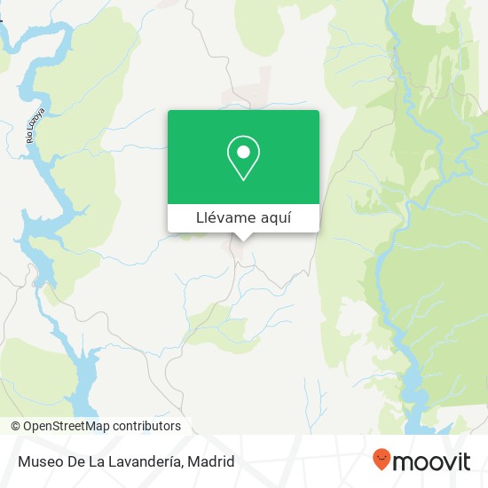 Mapa Museo De La Lavandería
