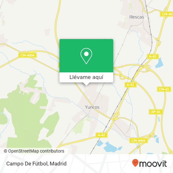 Mapa Campo De Fútbol