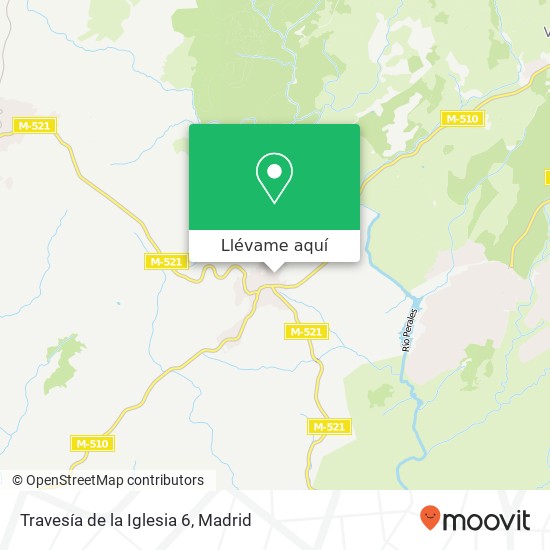 Mapa Travesía de la Iglesia 6