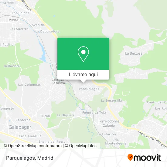 Mapa Parquelagos