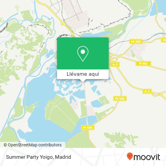 Mapa Summer Party Yoigo
