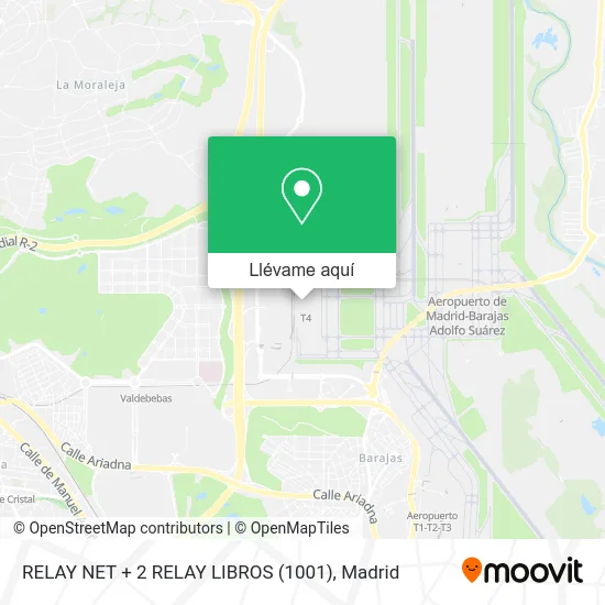 Mapa RELAY NET + 2 RELAY LIBROS (1001)