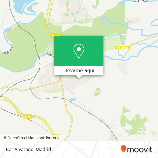 Mapa Bar Alvarado, Plaza Nueva, 3 28300 Aranjuez